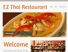 Tablet Screenshot of ez-thai.com